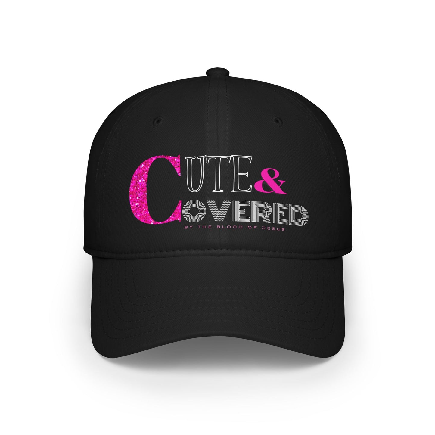 Cute & Covered By the Blood of Jesus Cap