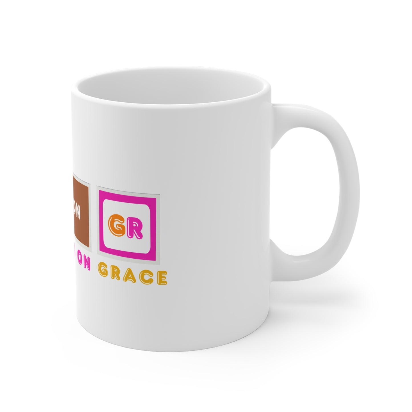 This Girl Runs on Grace Mug